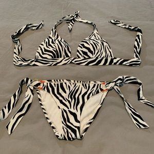 Victoria’s Secret zebra print bathing suit